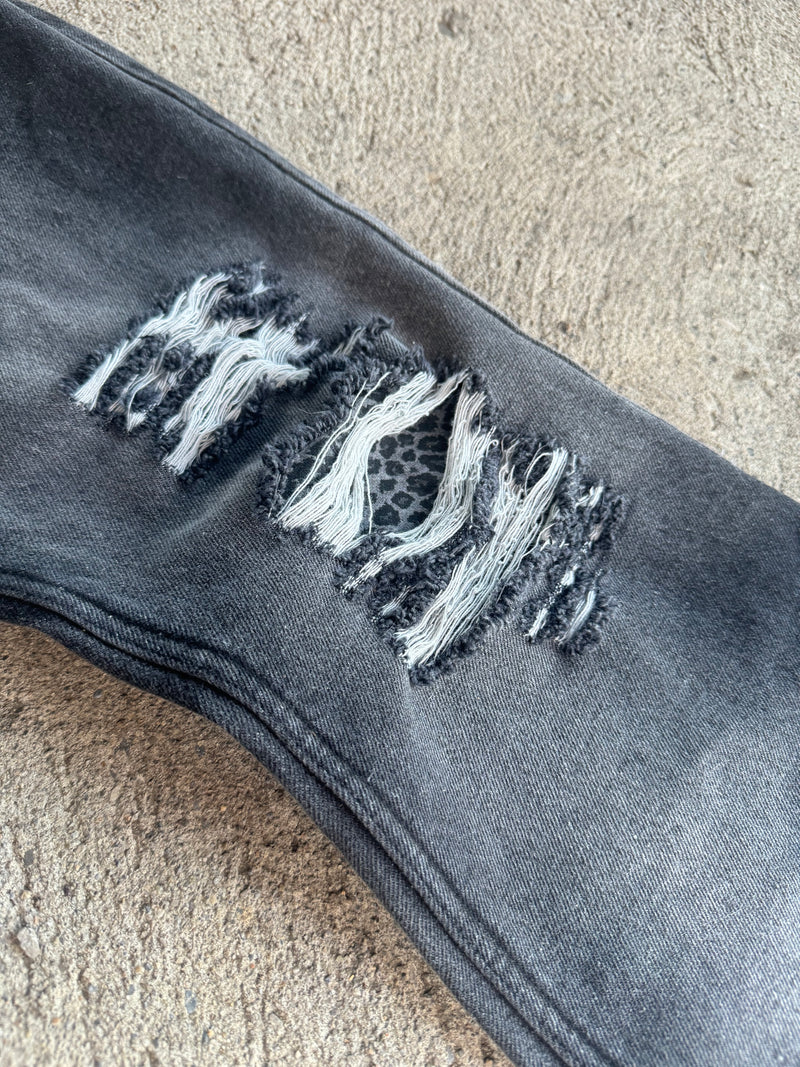 war torn denim
