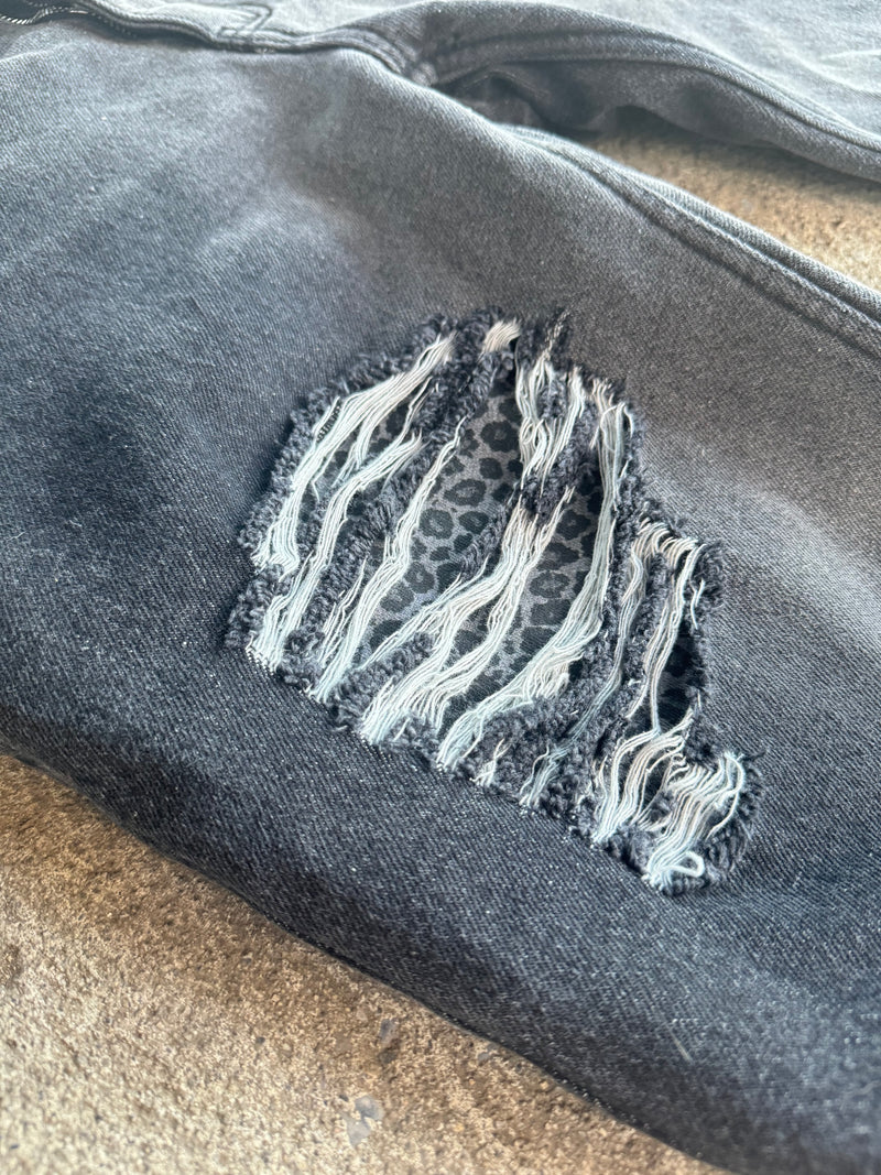 war torn denim