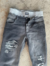 war torn denim