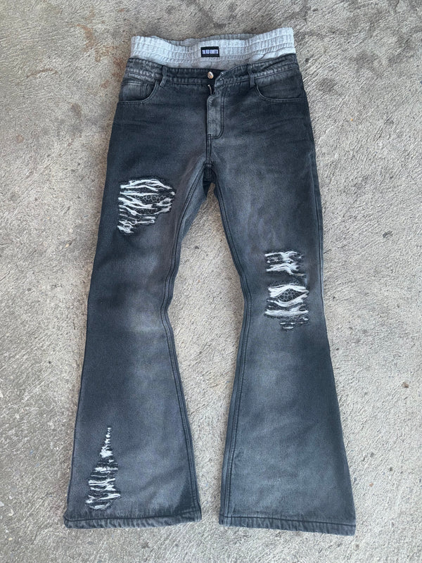 war torn denim